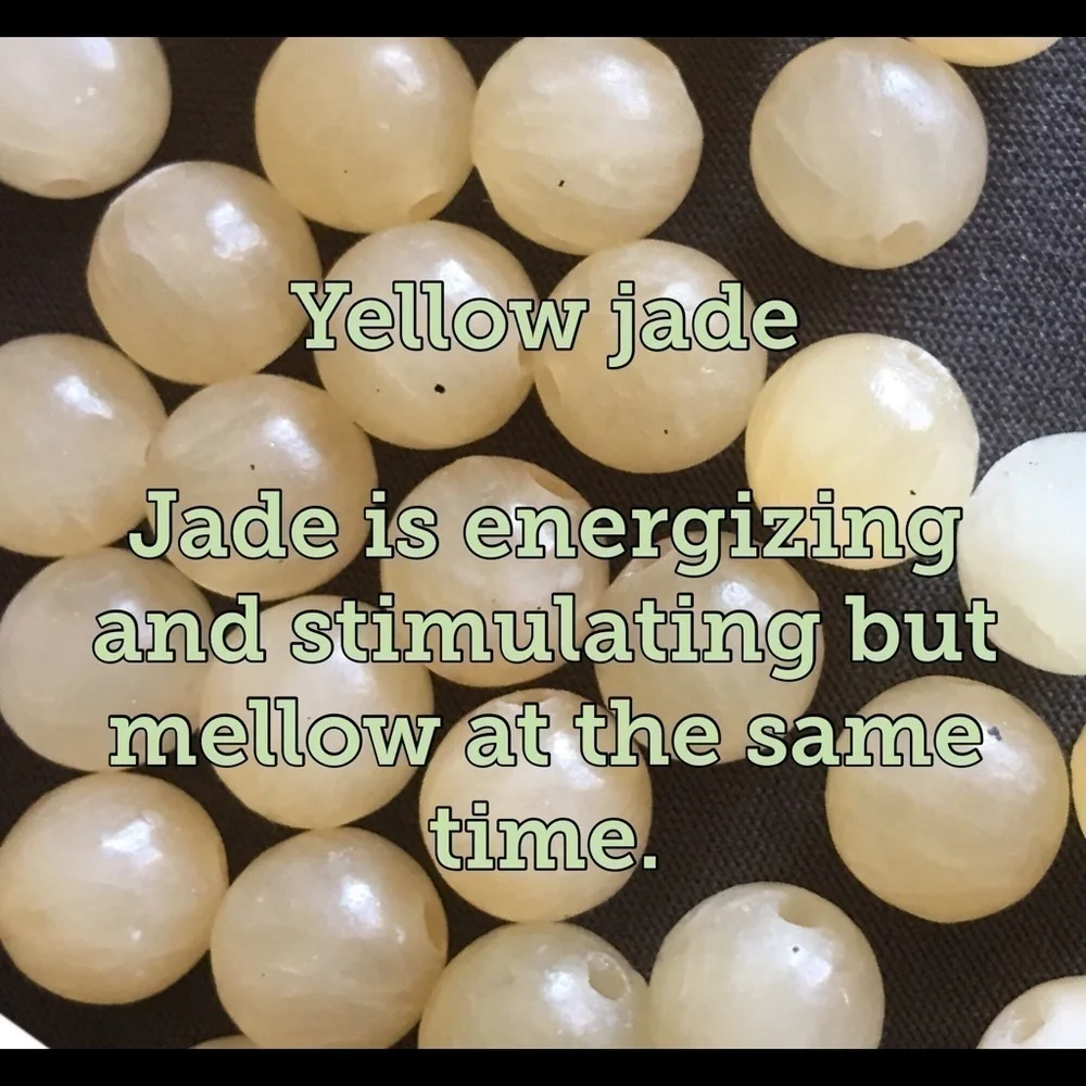 Jade and Czech Glass stretch bracelet cream and purple colors 6 3/4 inches